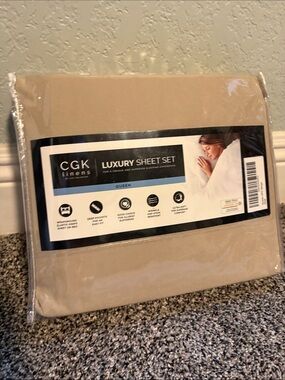 GK Luxury Sheet Set - Tan